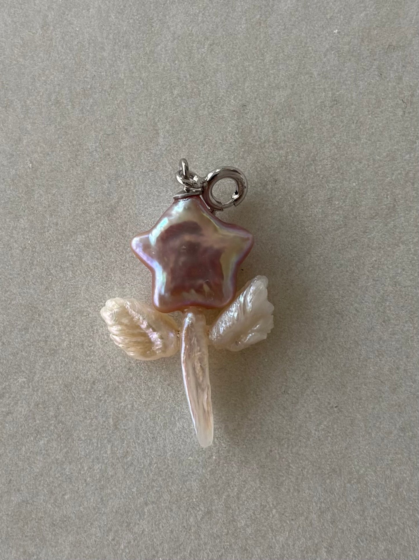 Handmade freshwater pearl wand pendant/necklace