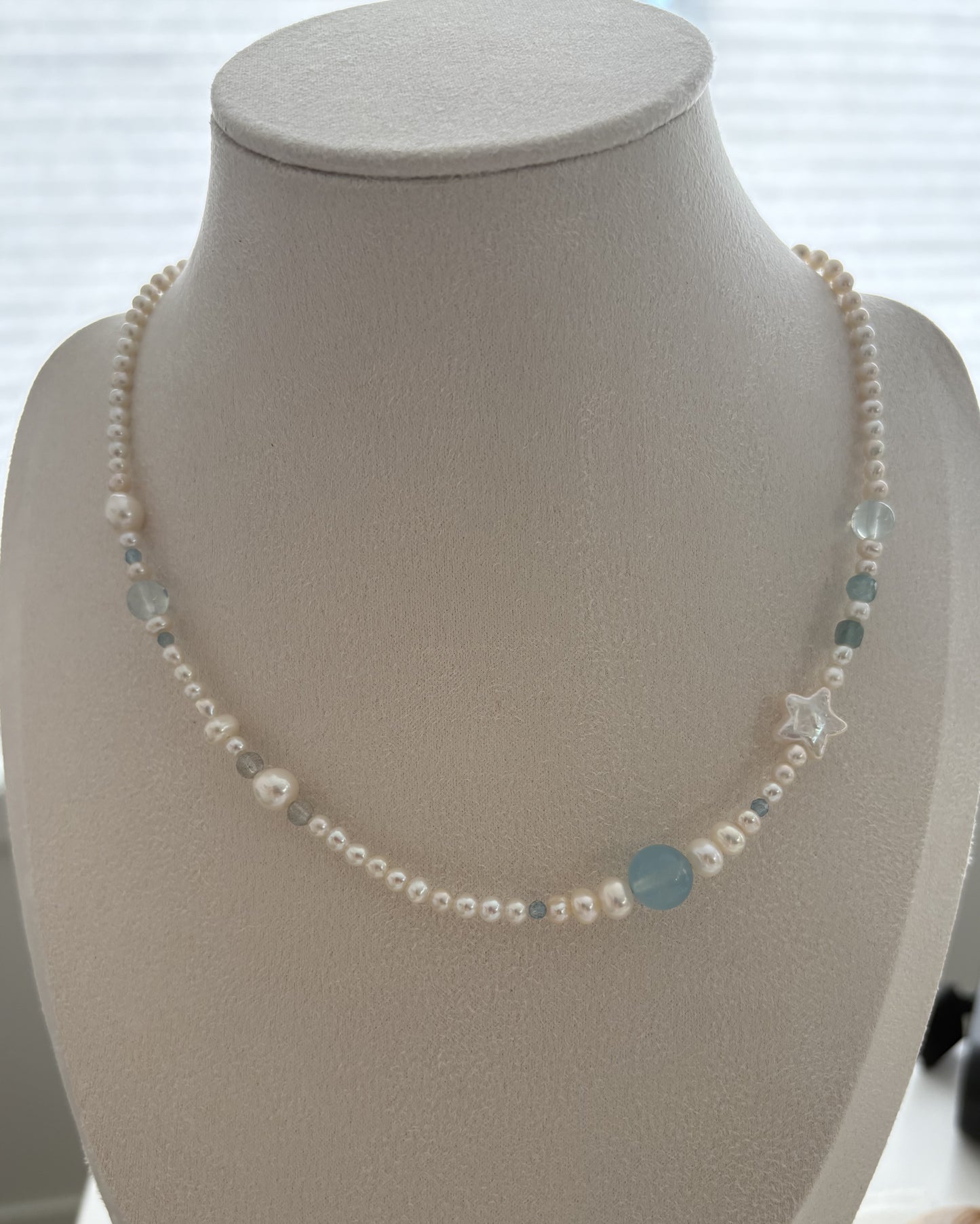 Handmade freshwater pearl lobster pendant/necklace