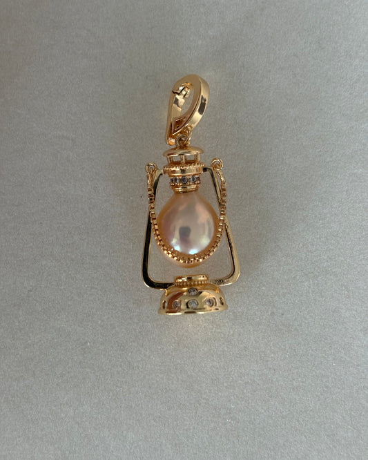 Freshwater Pearl Vintage Lantern Pendant